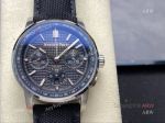 Audemars Piguet Royal Oak Offshore 41mm 7750 Movement 316L Steel Black Face Canvas Band Watch